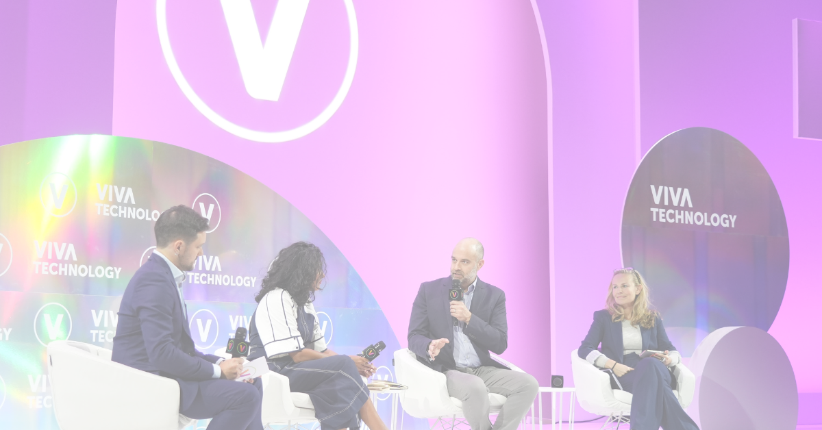 CEO Sasha Havlicek at VivaTech Conference in Paris CEO Sasha Havlicek at VivaTech Conference in Paris