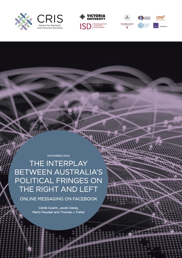 The Interplay Between Australia’s Political Fringes on the Right and Left: Online Messaging on Facebook