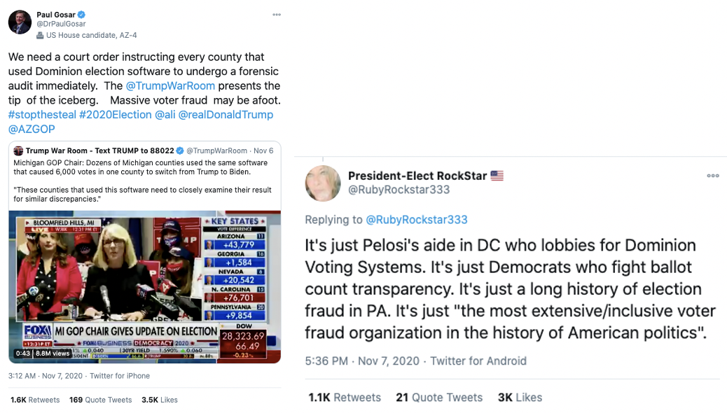 QAnon's Dominion voter fraud conspiracy theory reaches the president