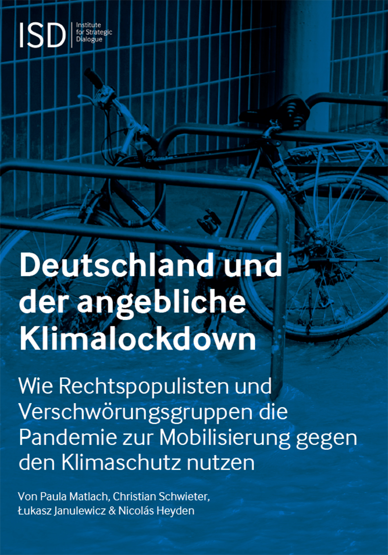 Deutschland und der angebliche Klimalockdown: Wie Rechtspopulisten und Verschwörungsgruppen die Pandemie zur Mobilisierung gegen den Klimaschutz nutzen