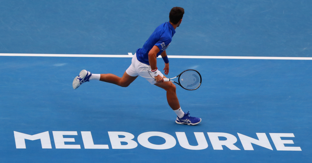 Djokovic in Melbourne