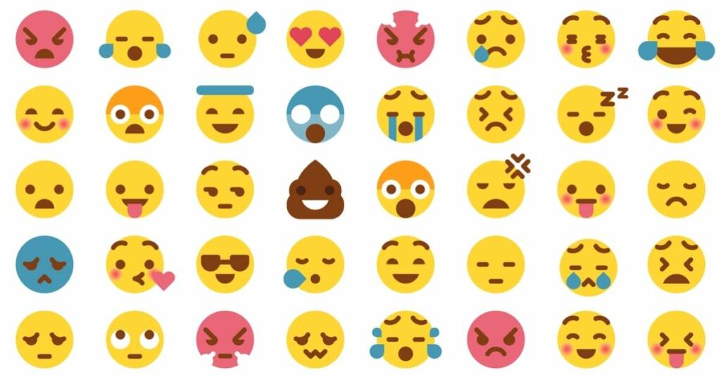 social media emojis