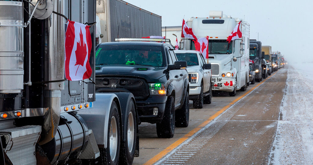 Canadian truckers' convoy