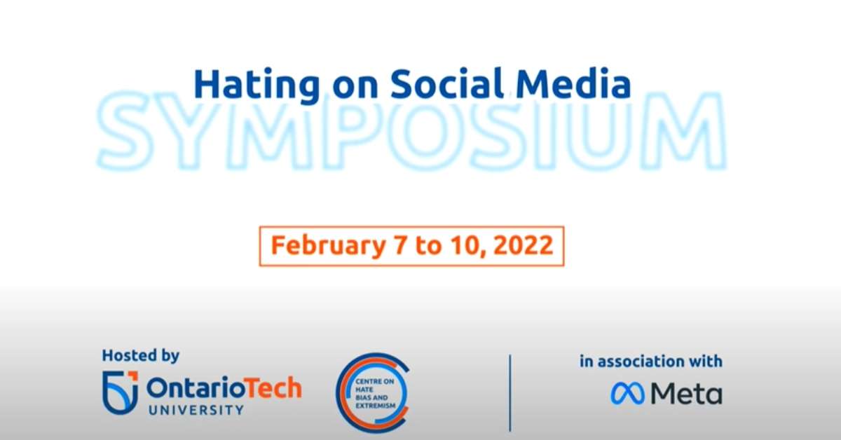 Hating on social media symposium image