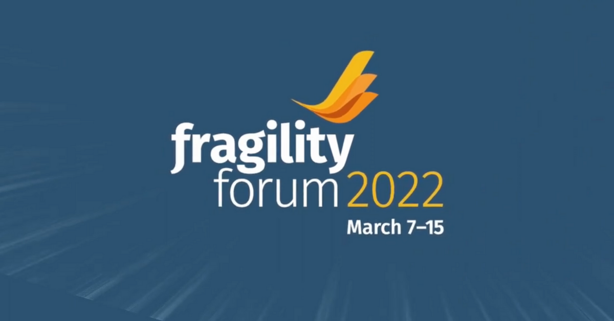 Fragility Forum 2022 event image