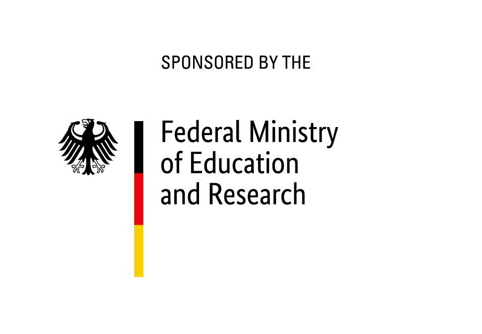 Sponsort by the Federal Ministry of Education and Research