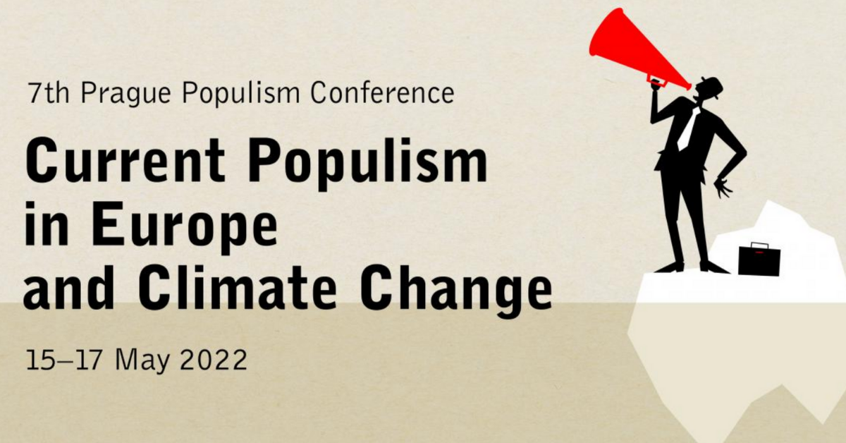 Current Populism in Europe and Climate Change event banner