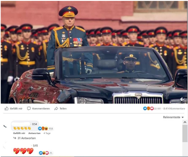 social media post
