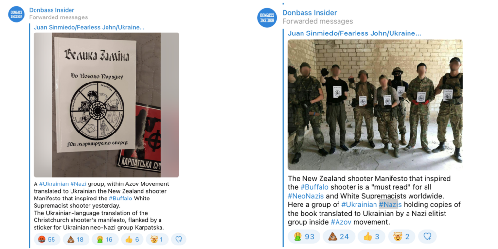 The Ongoing Effort to Link the Buffalo Shooter to Azov Battalion ISD