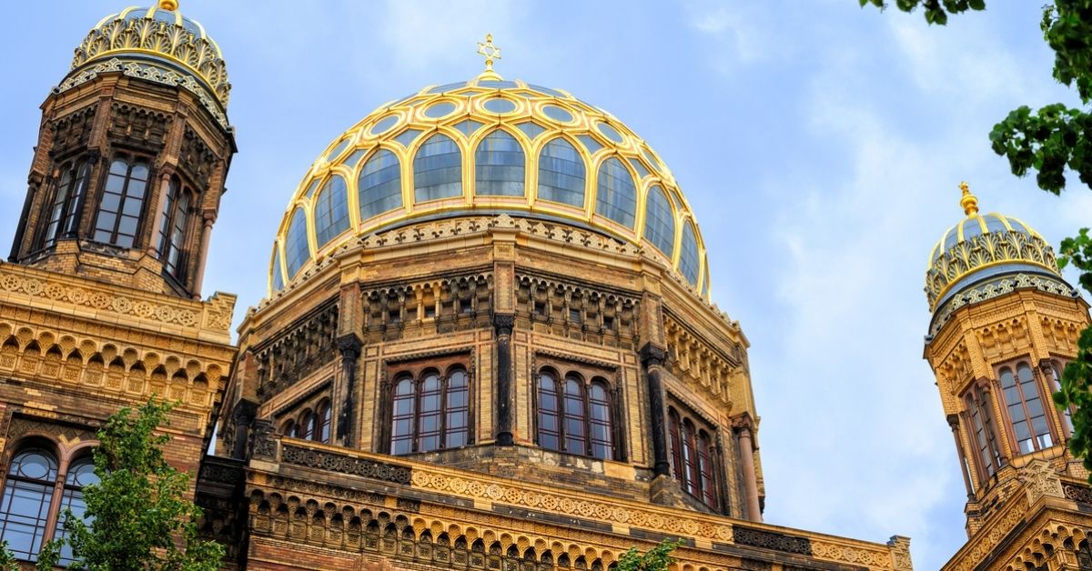 The Neue Synagoge in Berlin, Germany