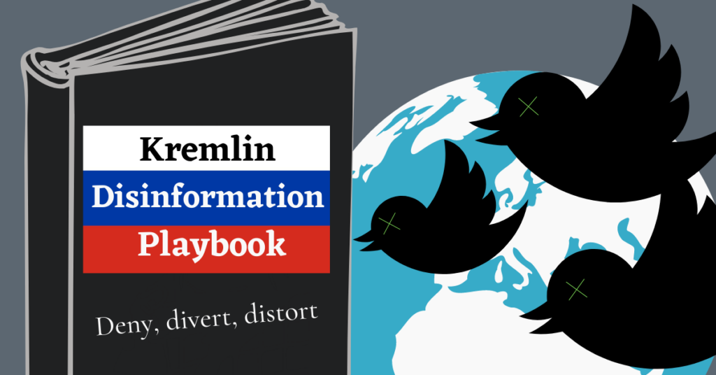 Graphic of Kremlin Disinformation Playbook