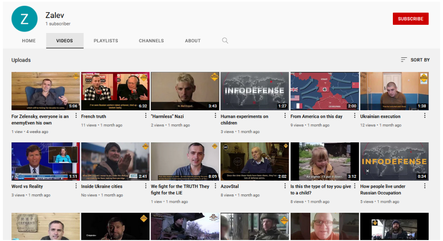 YouTube screenshot