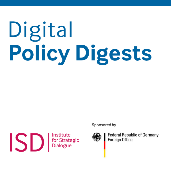 Digital Policy Digests banner. Click here to go to the Digital Policy Digests page