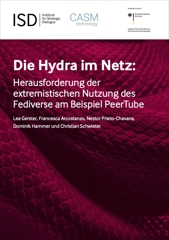 Die Hydra im Netz: Herausforderung der extremistischen Nutzung des Fediverse am Beispiel PeerTube